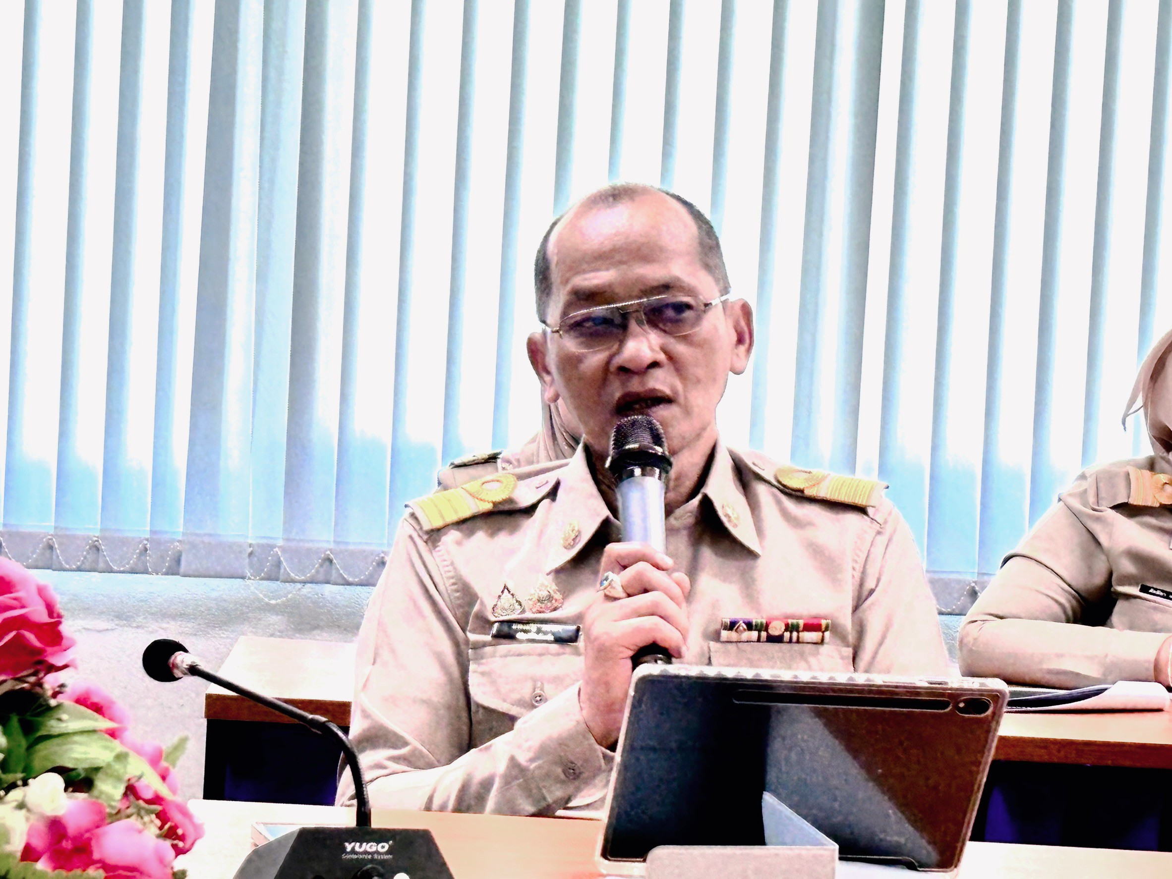 title - ผู้ตรวจราชการ ส.ป.ก. ประชุมติดตามผลการดำเนินงานตามแผนการตรวจราชการ ของ ส.ป.ก. ประจำปีงบประมาณ พ.ศ.2569 รอบ 2 จังหวัดนราธิวาส